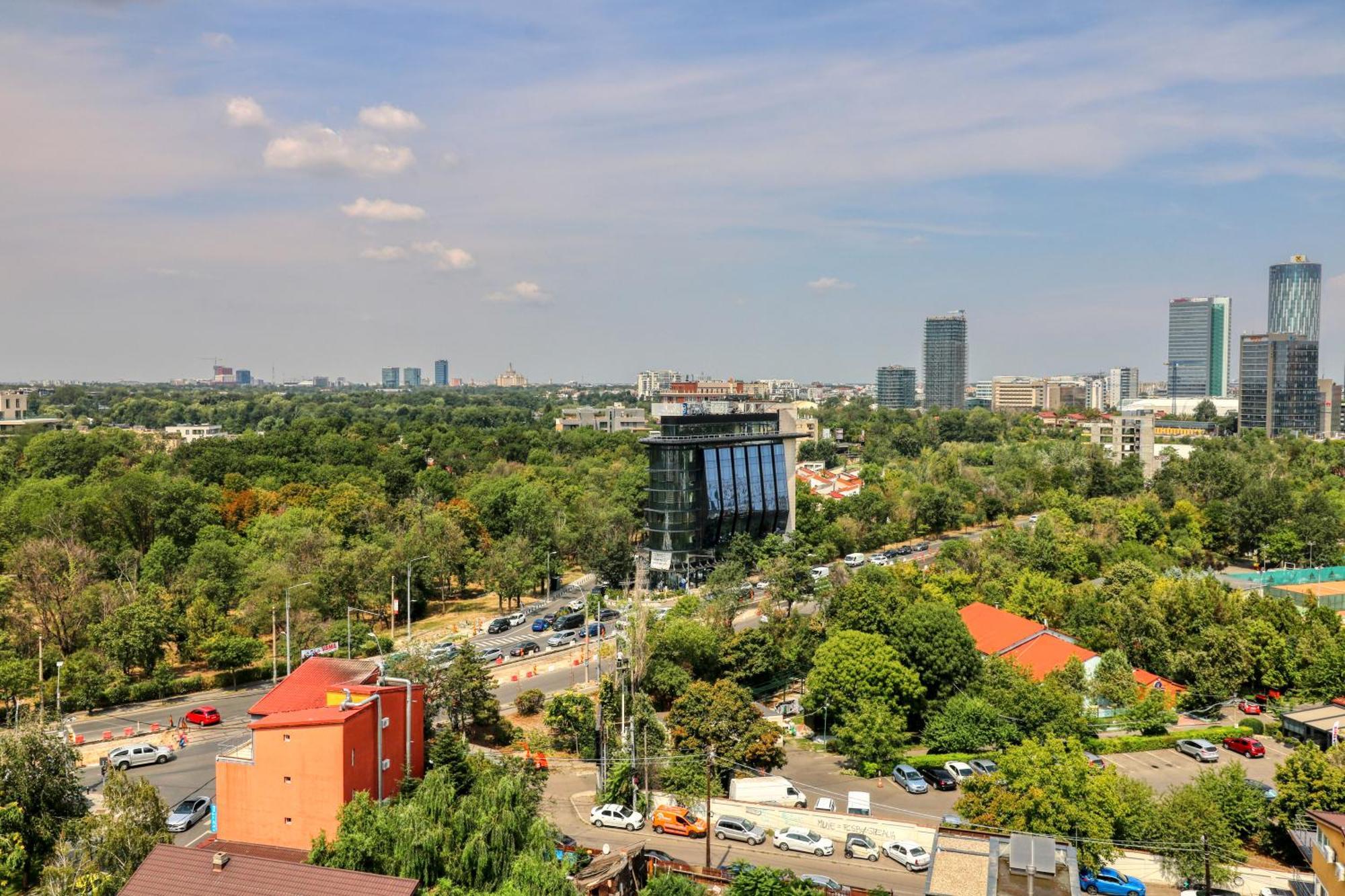 Penthouse Floreasca Bucarest Exterior foto