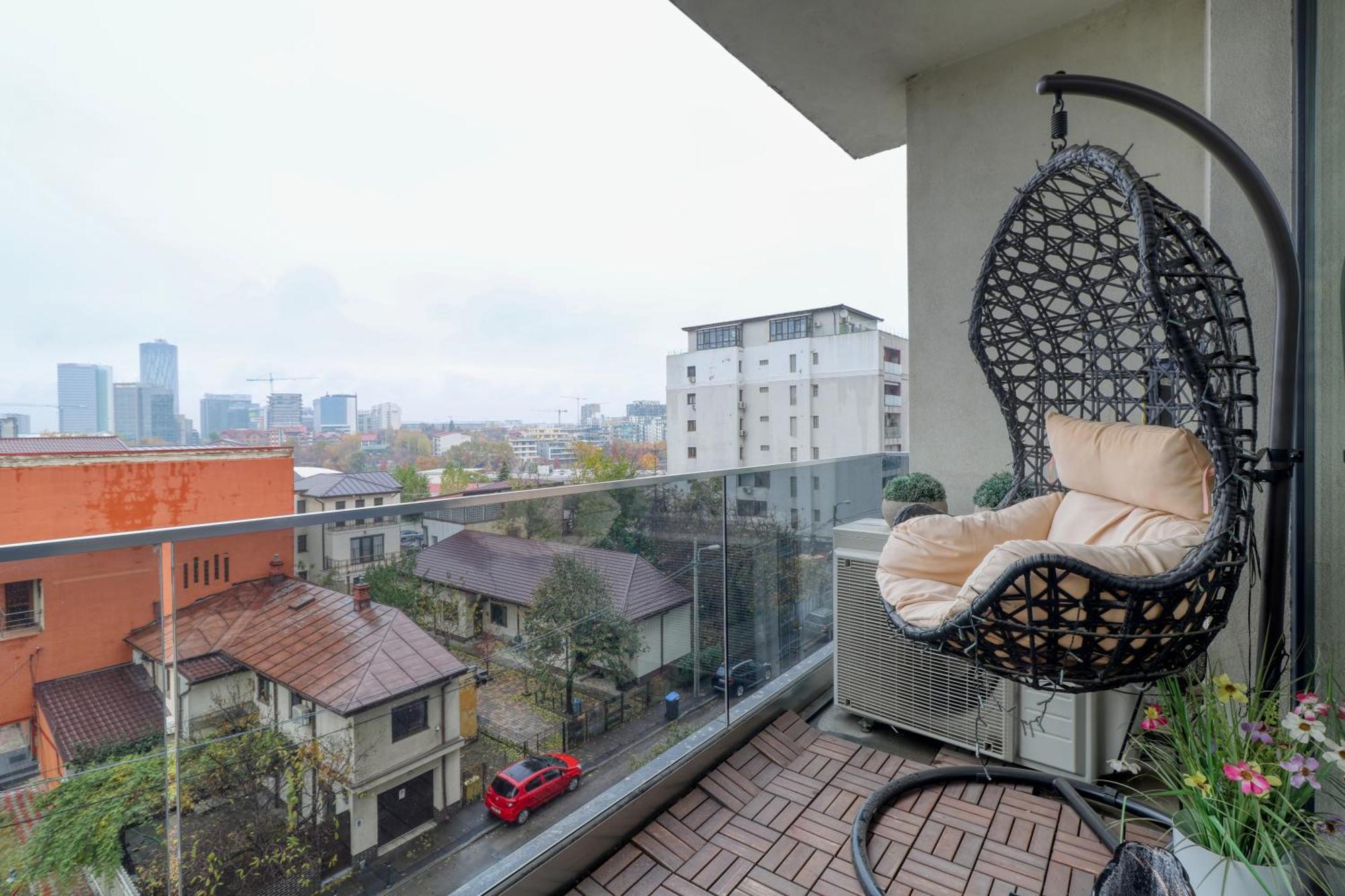 Penthouse Floreasca Bucarest Exterior foto