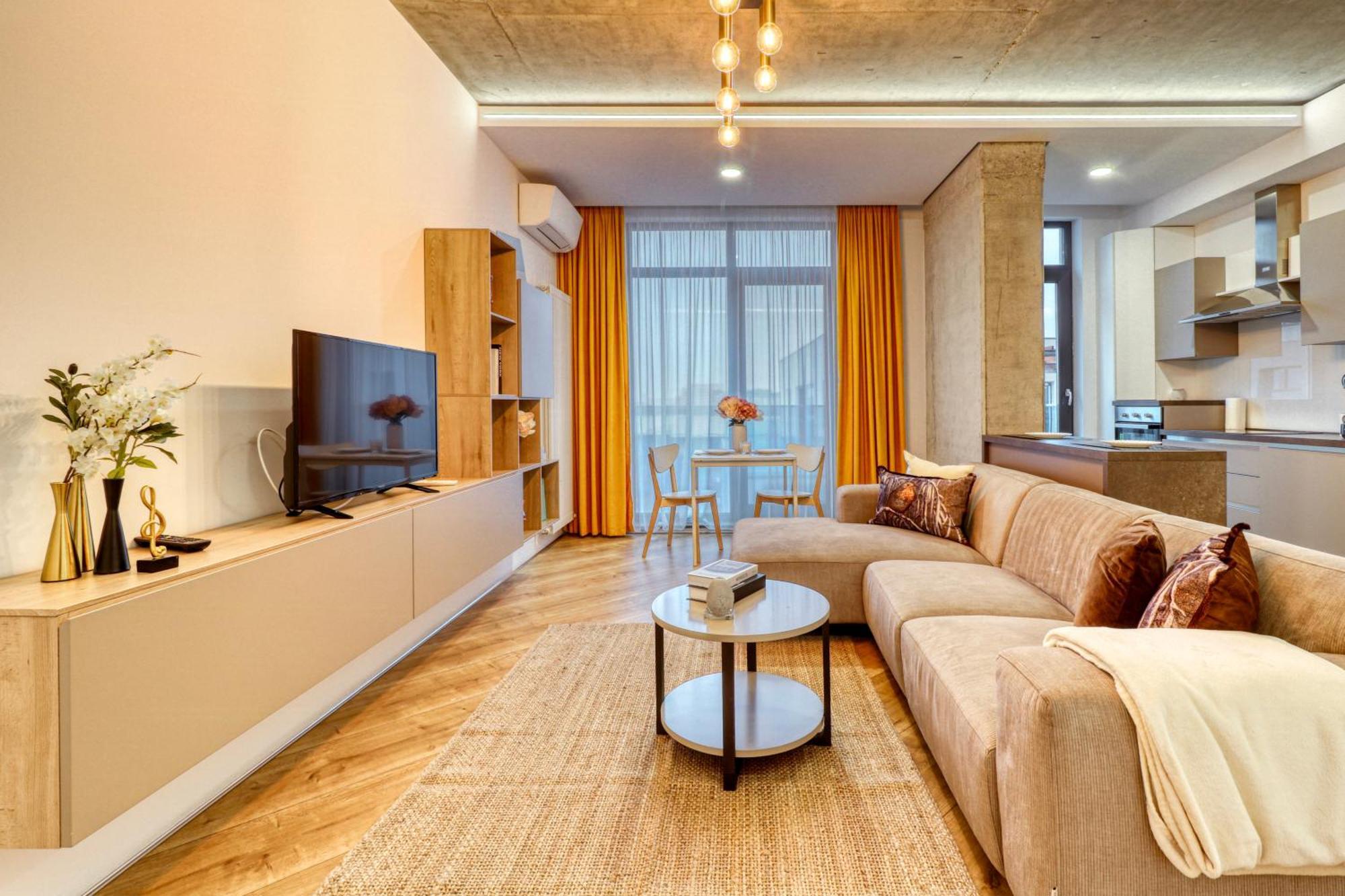 Penthouse Floreasca Bucarest Exterior foto